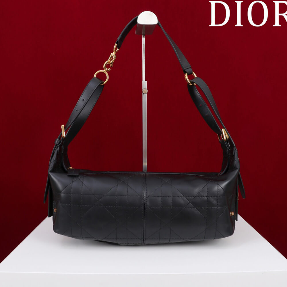 D10r Medium D-Journey Bag in Vintage Smooth Calfskin(HIGH-END GRADE)