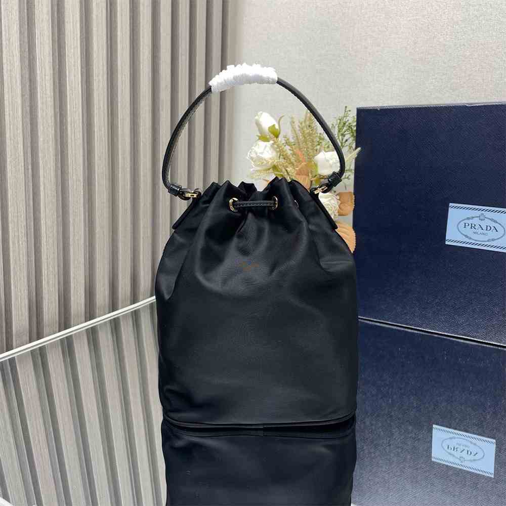 Pra*a Duet Re-Nylon bucket bag