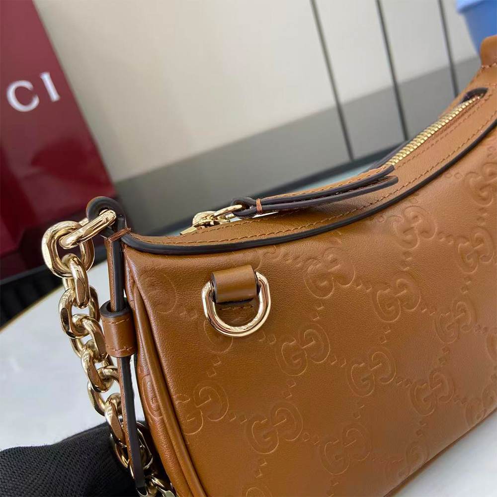 GG Emblem mini shoulder bag