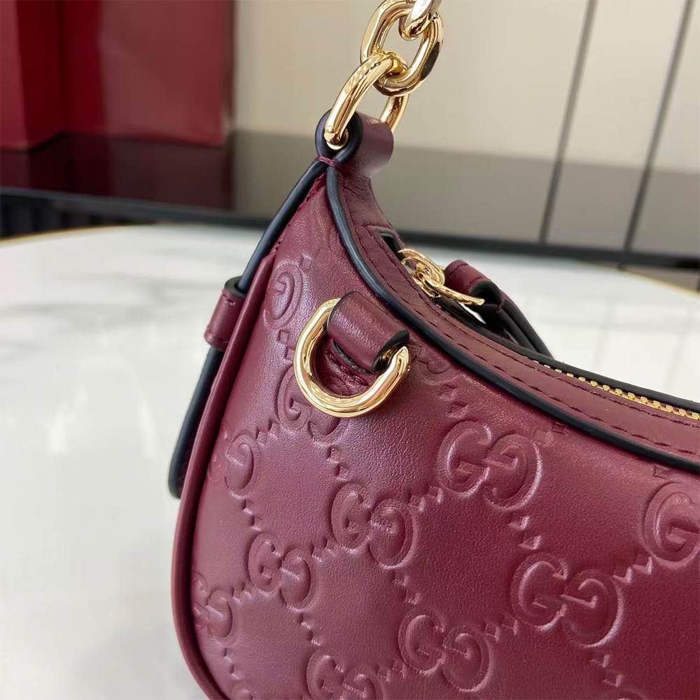 GG Emblem mini shoulder bag