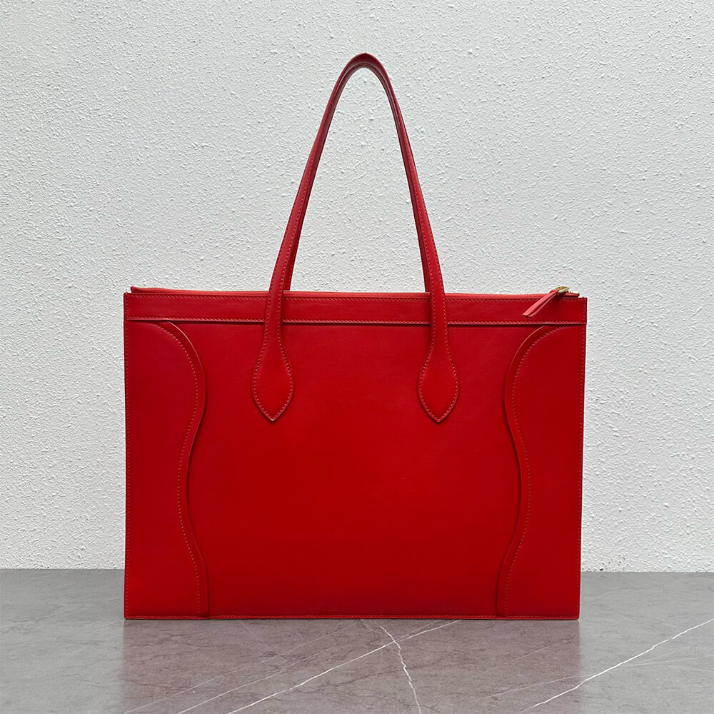 CLINE FLAT CABAS NEW LUGGAGE IN GLOSSY CALFSKIN