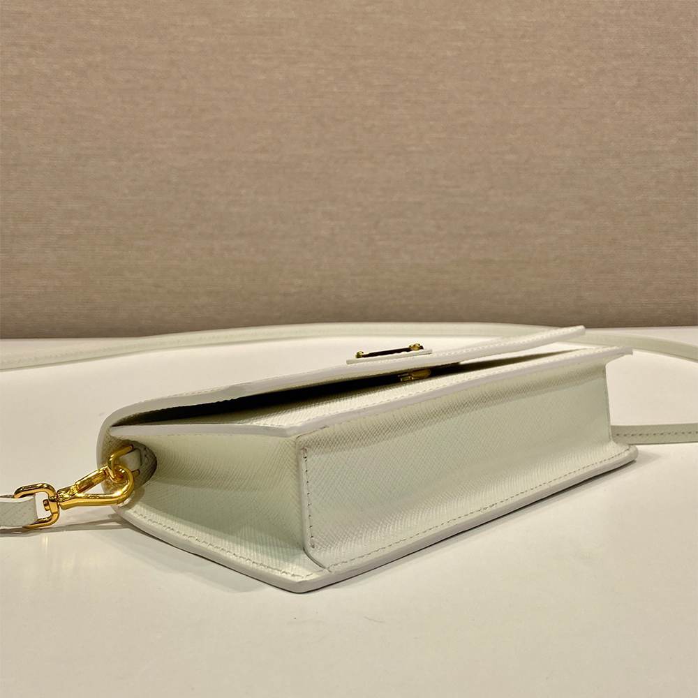 Pra*a Saffiano leather mini-bag(HIGH-END GRADE)