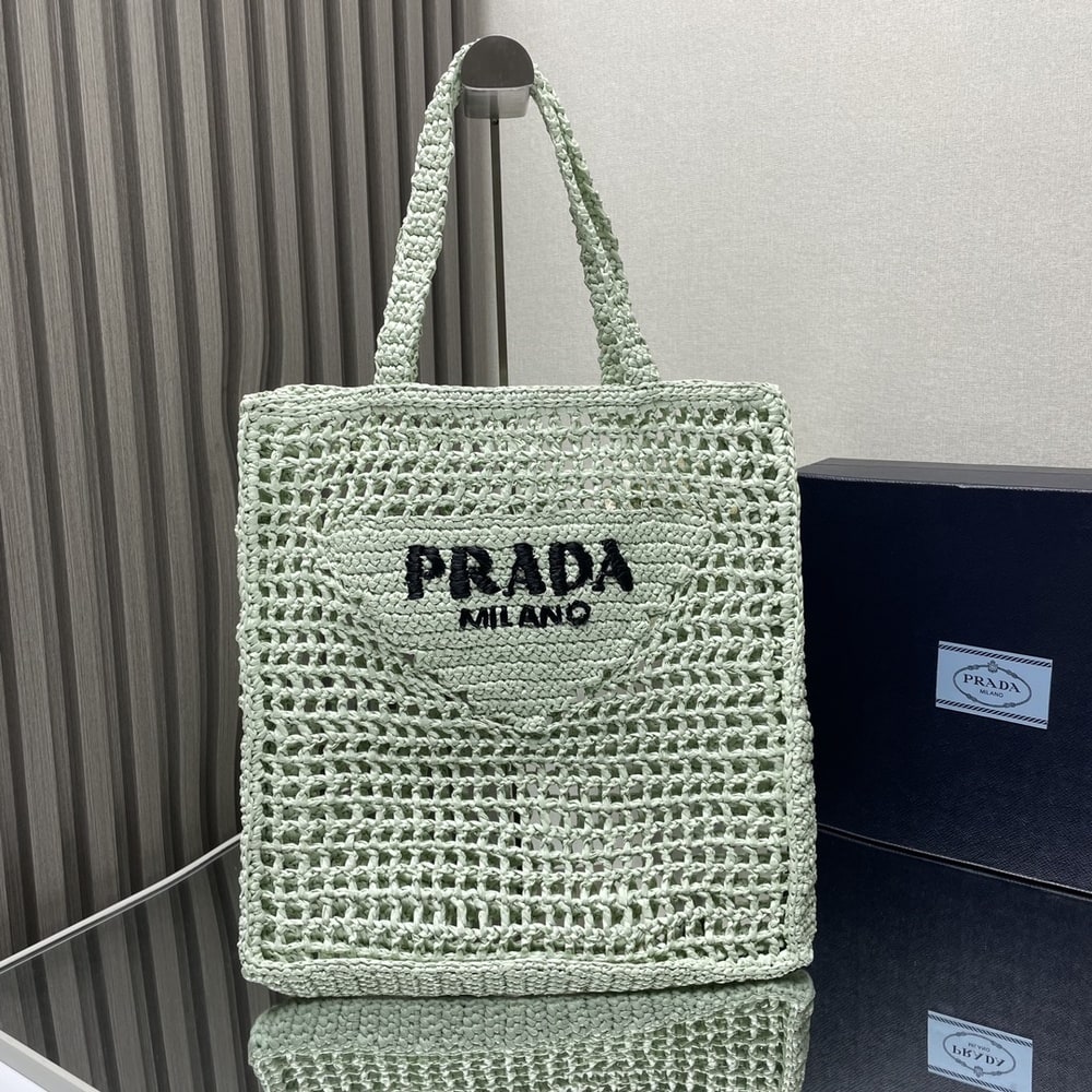 Pra*a Crochet tote bag(HIGH-END GRADE)